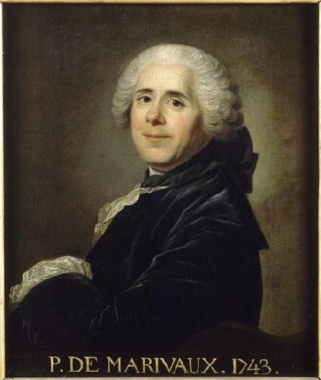 Jean Baptiste van Loo Portrait of Pierre Carlet de Chamblain de Marivaux